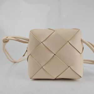 Bottega Veneta Mini Cassette
Macaroon Leather Crossbody Bag
